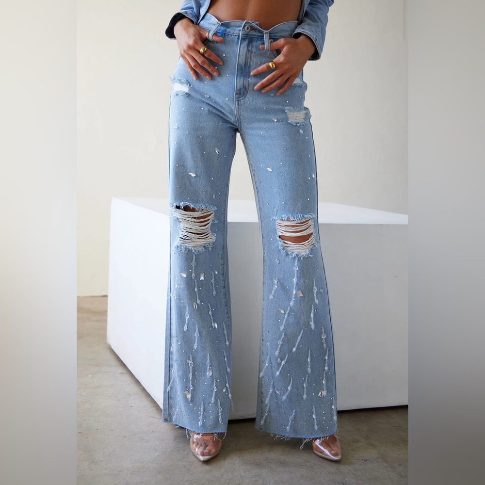 Fashion Nova Wide Leg Jeans